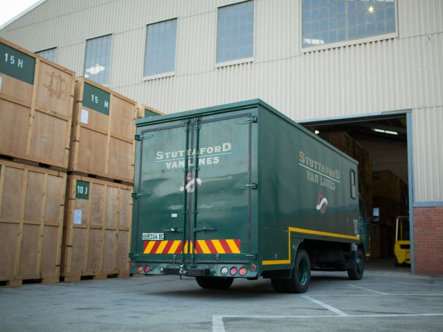 Secure and monitored storage facilities from Stuttaford Van Lines provide a safe solution for storing belongings in South Africa.
